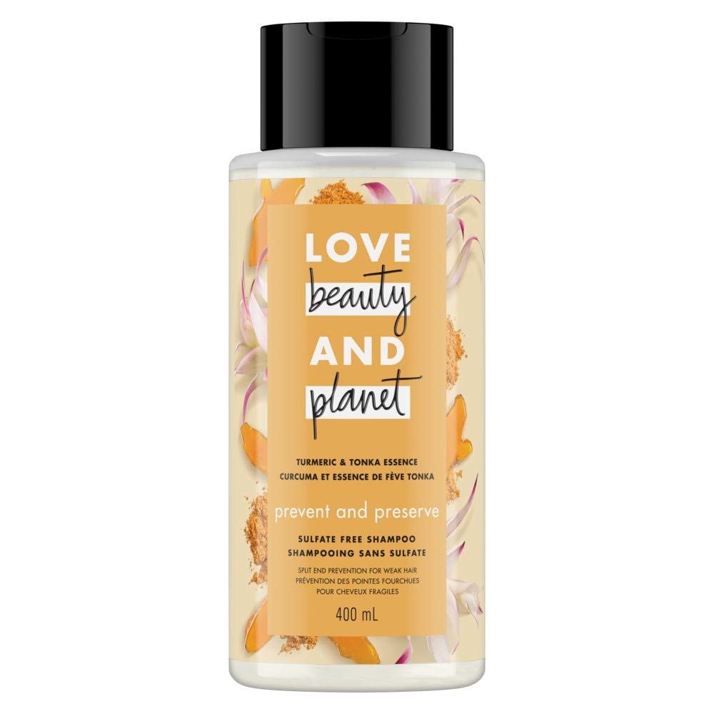 Love Beauty And Planet Turmeric & Tonka Essence Prevent and Preserve Shampoo 400 mL