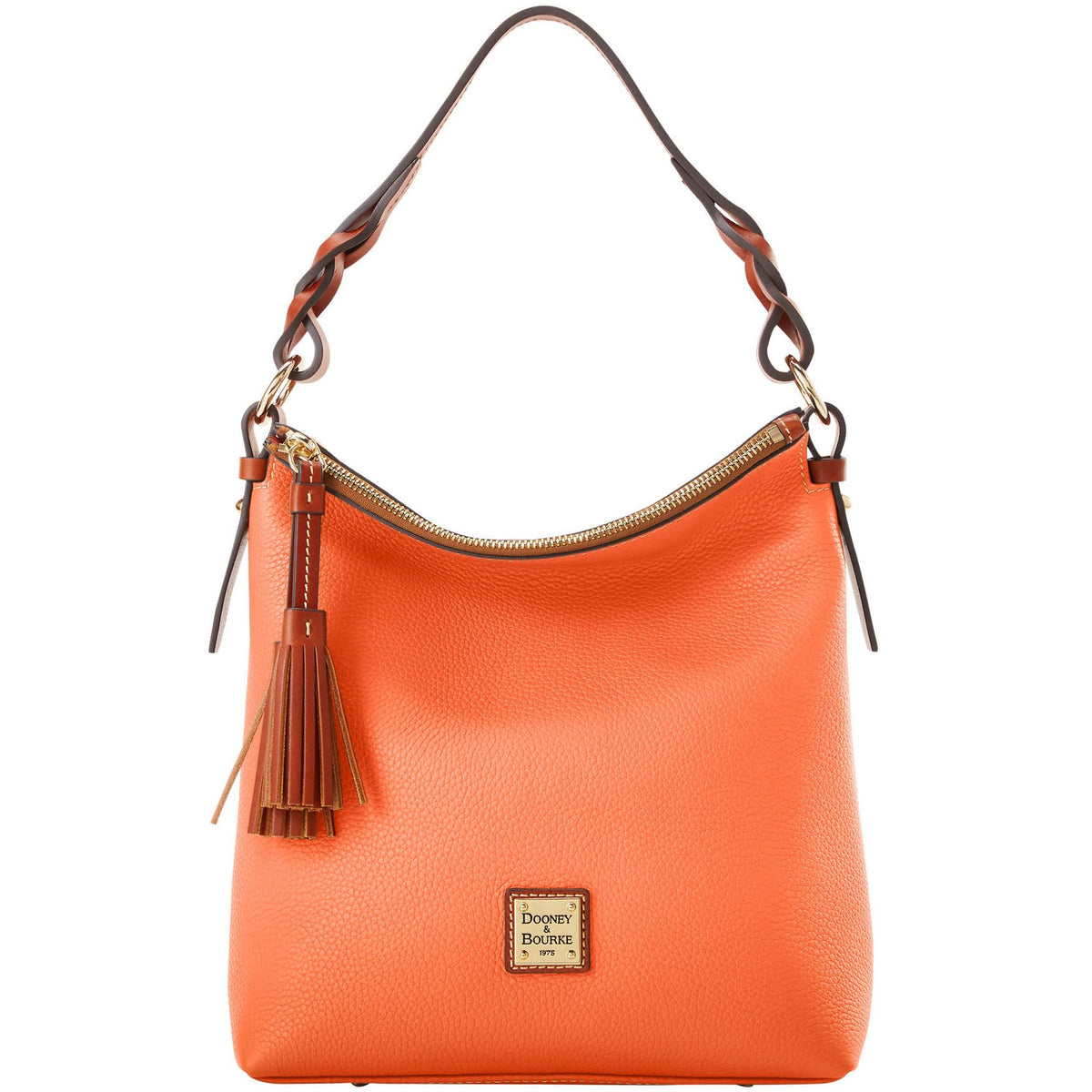 Dooney & Bourke Handbag Pebble Grain Randy Shoulder Bag - Pink
