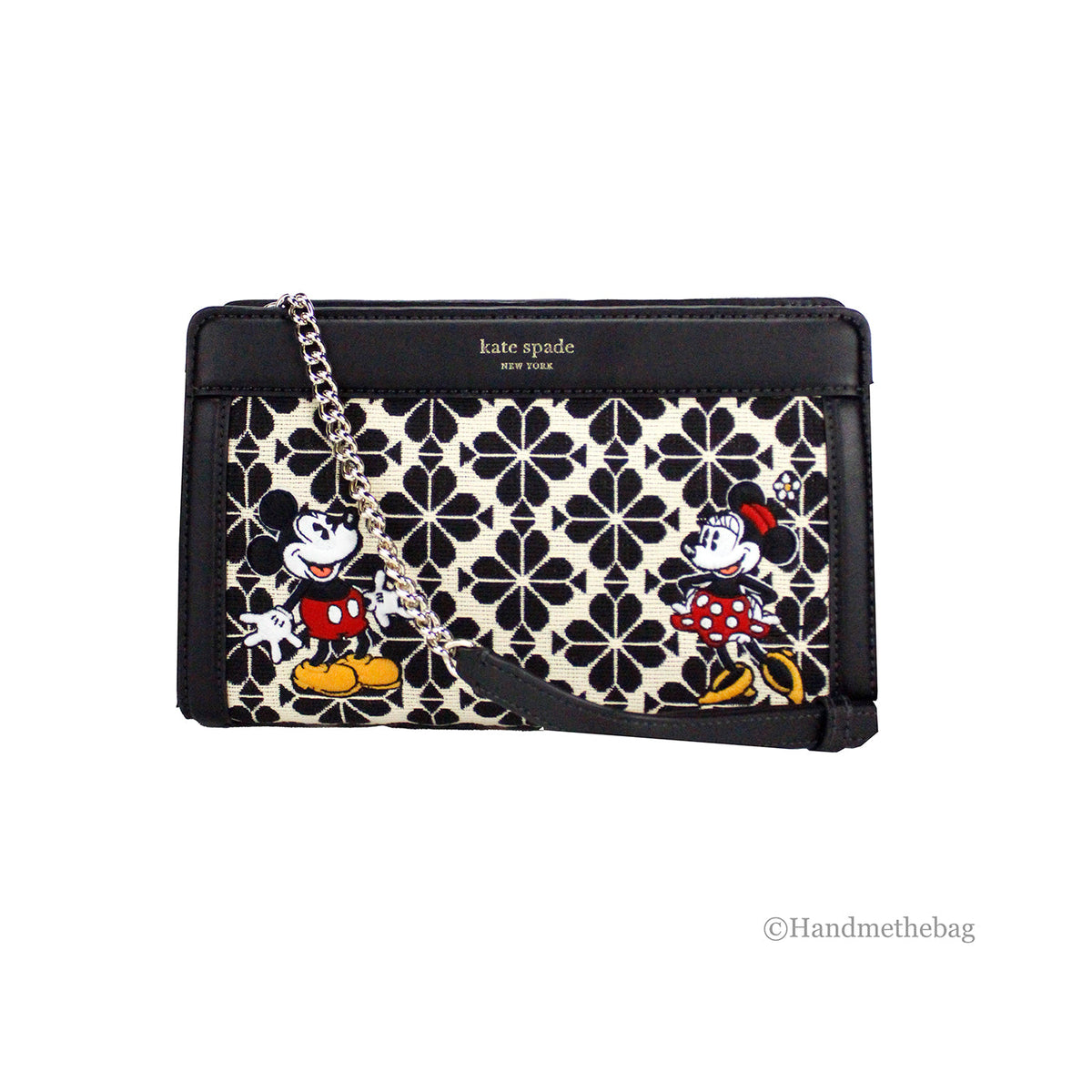 Kate Spade X Disney 100 Medium Spade Flower Crossbody Bag