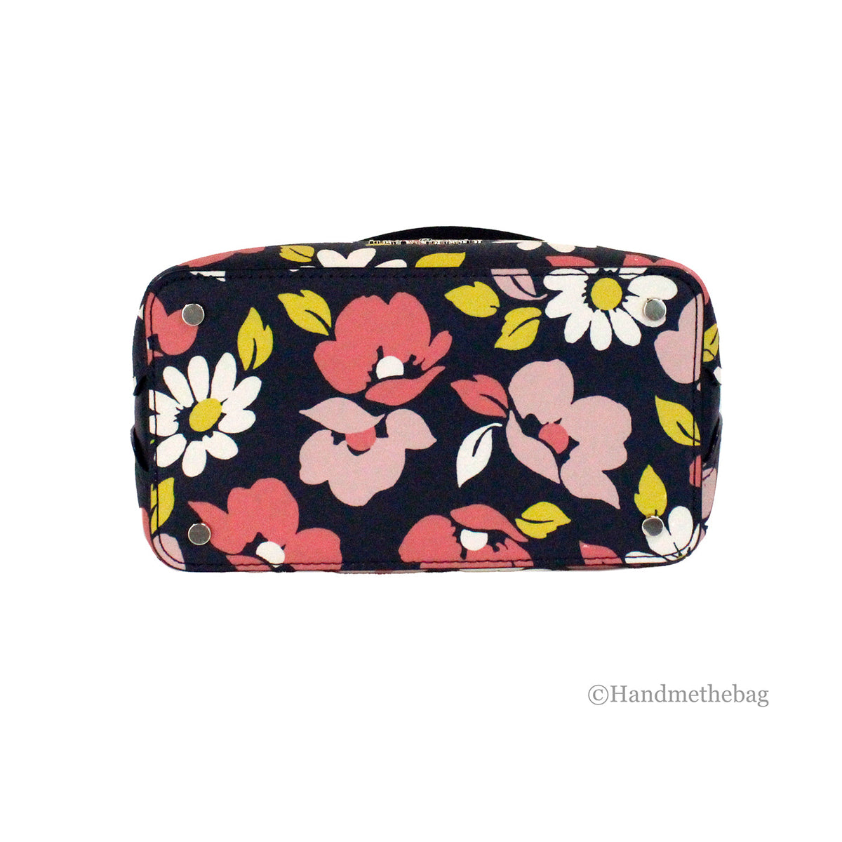 Kate Spade Darcy Road Trip Small Floral Leather Bucket