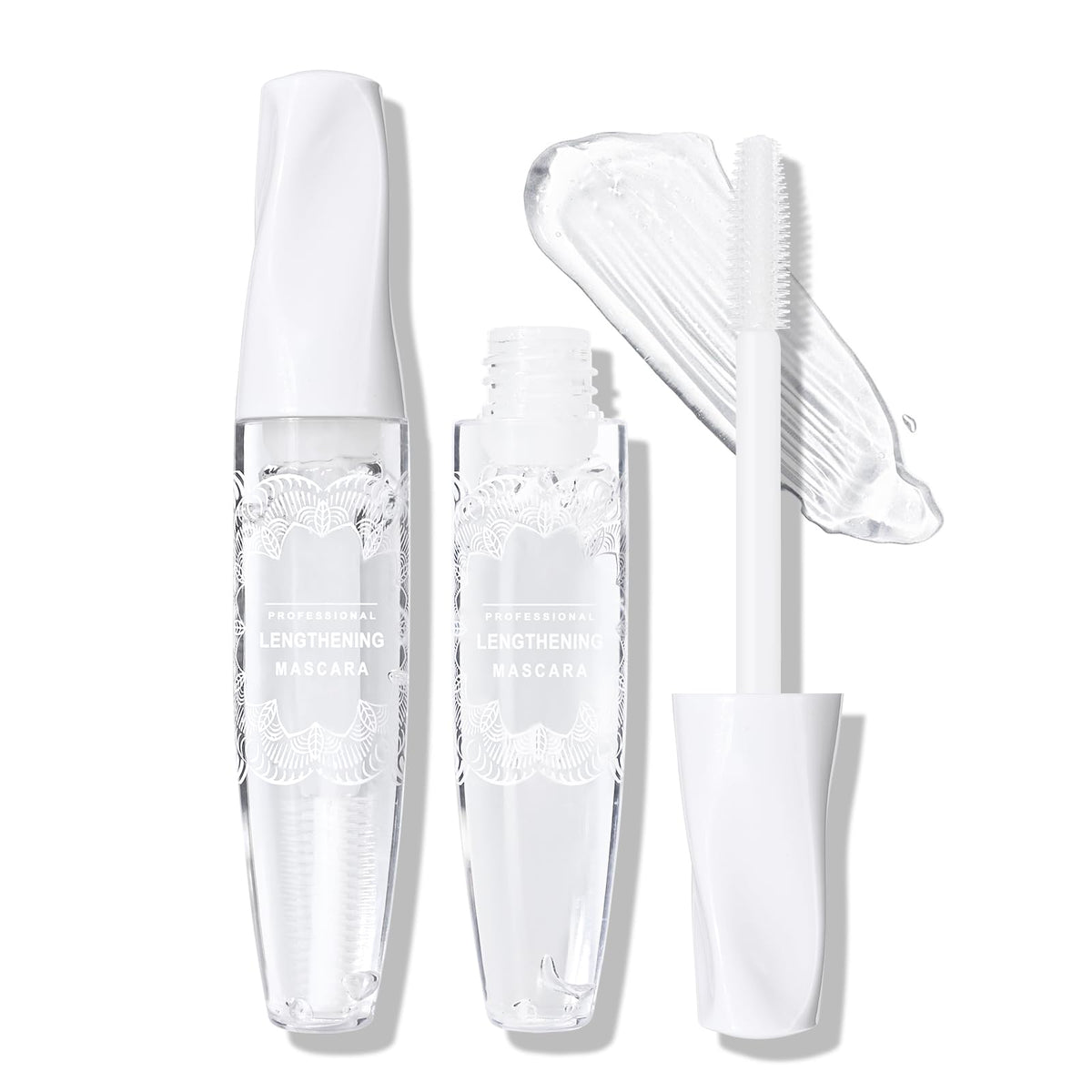 KYDA Clear Mascara Primer for Eyelashes and Eyebrows Hydrating Thin and lightweight Natural Lash Conditioning Primer- Vegan Cruelty-Free
