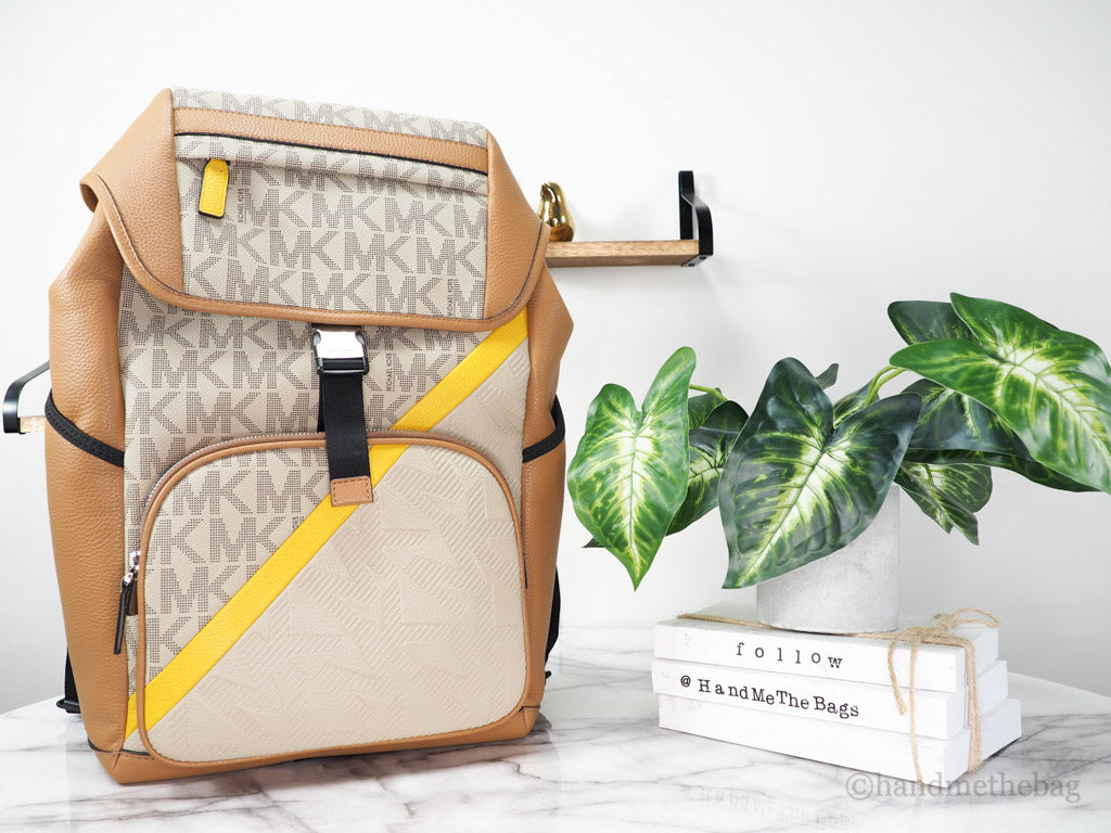 Michael Kors Cooper Sport Flap Chino Large Backpack