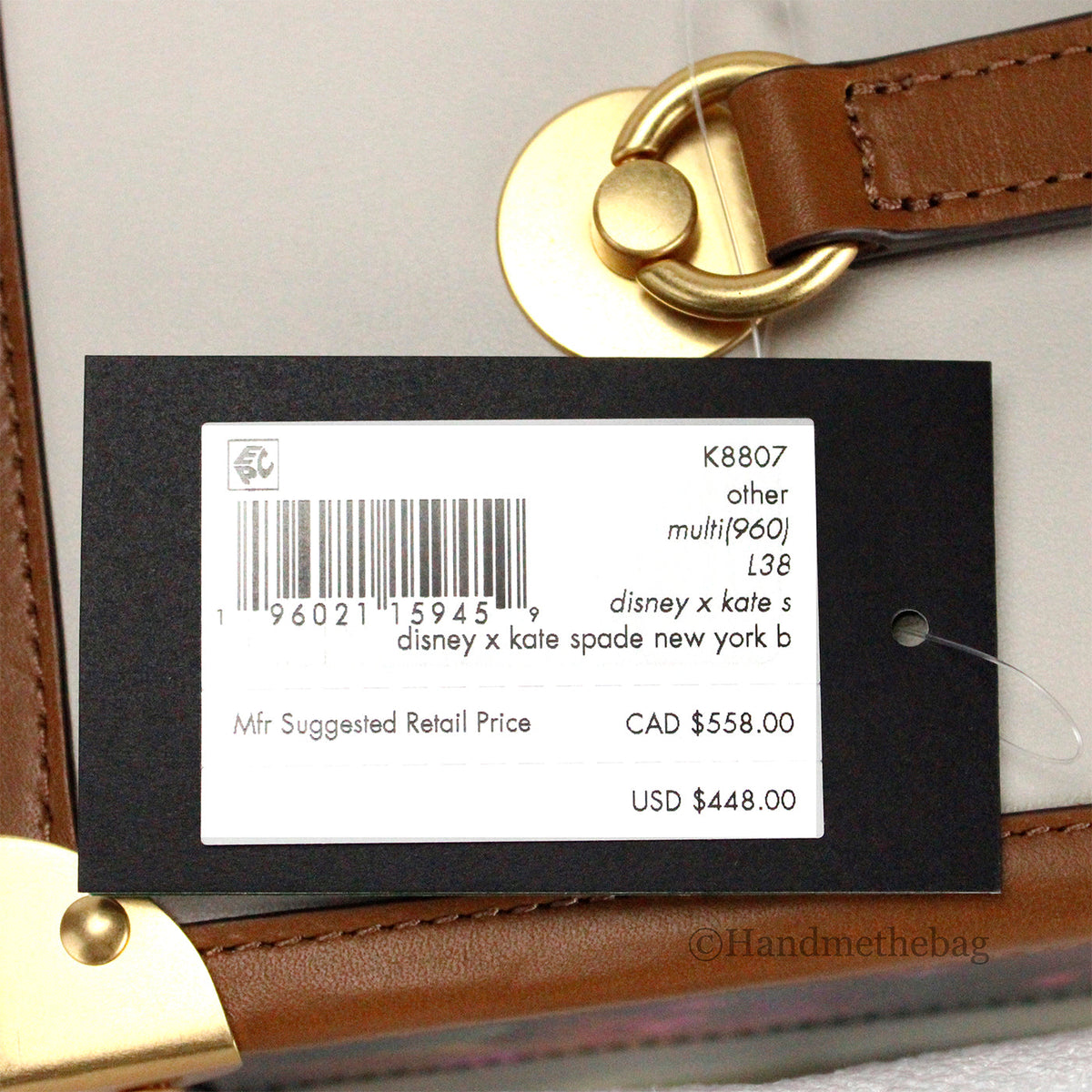 Kate Spade X Disney Bambi 3D Trunk Bag