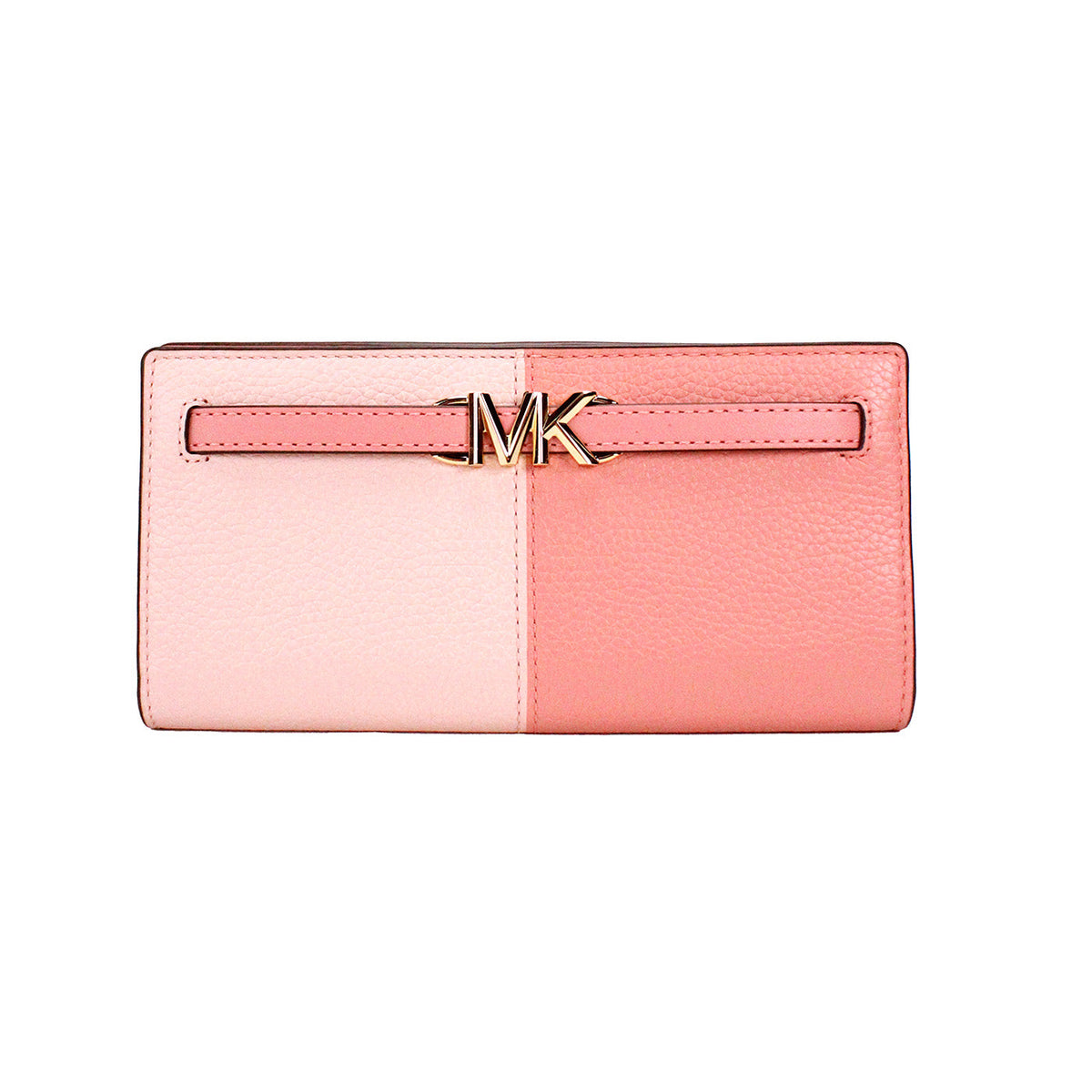 Michael Kors Reed Large Primrose Leather Snap Wallet