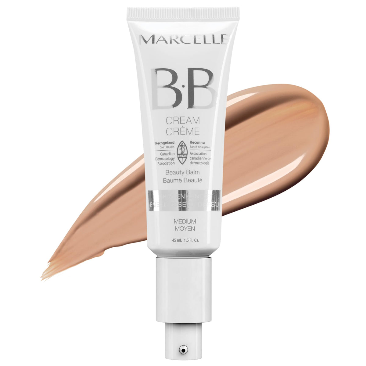 Marcelle BB Cream Beauty Balm Medium Hypoallergenic and Fragrance-Free 1;5 Ounces