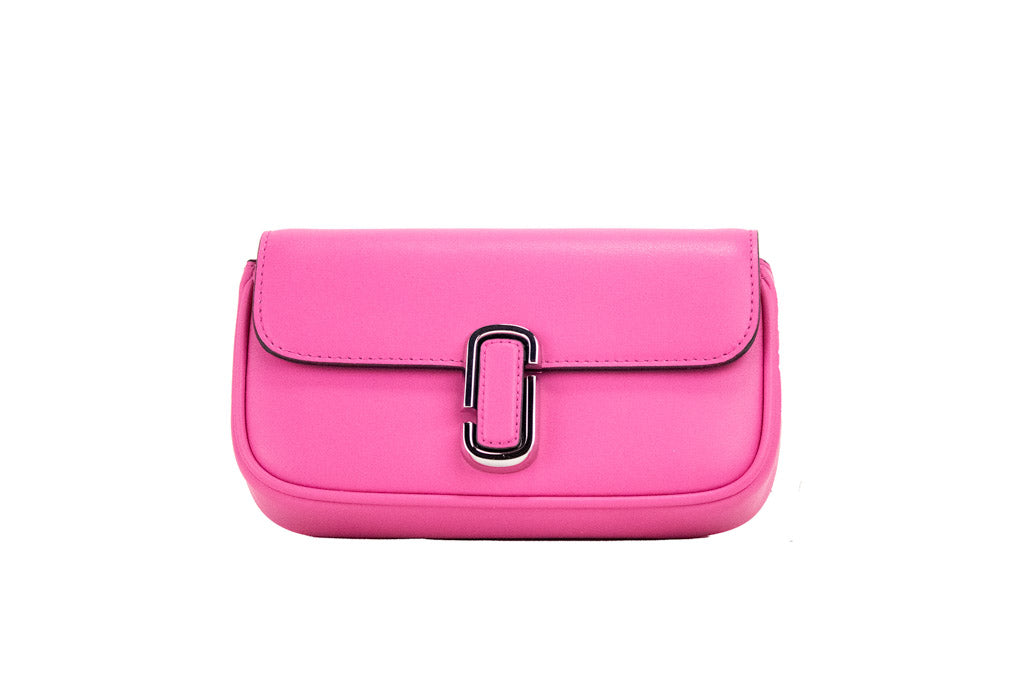 Marc Jacobs The J Marc Mini Magenta Shoulder Bag