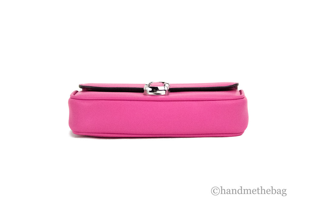 Marc Jacobs The J Marc Mini Magenta Shoulder Bag