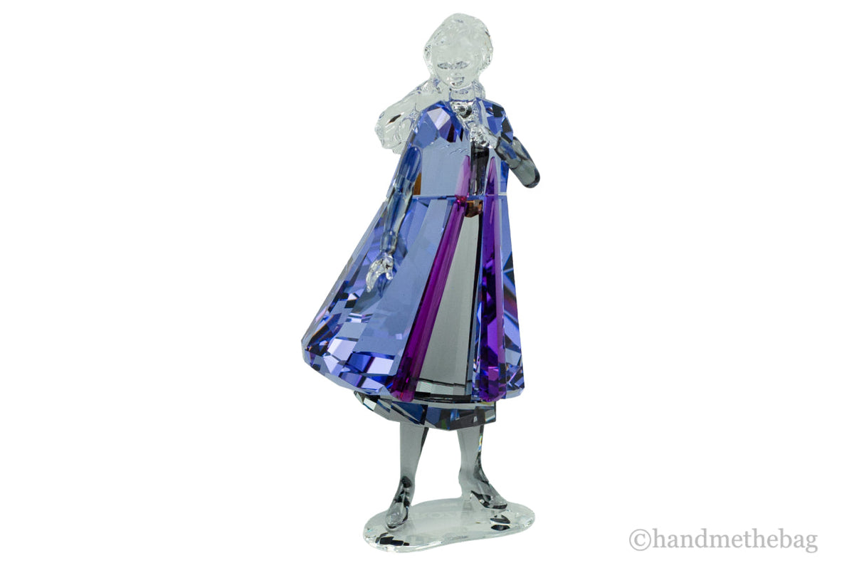 Swarovski (5492736) Disney's Frozen 2 Anna Purple Crystal Collectible Figurine