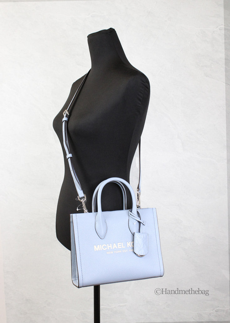 Michael Kors Mirella Small Pale Blue TZ Shopper Tote