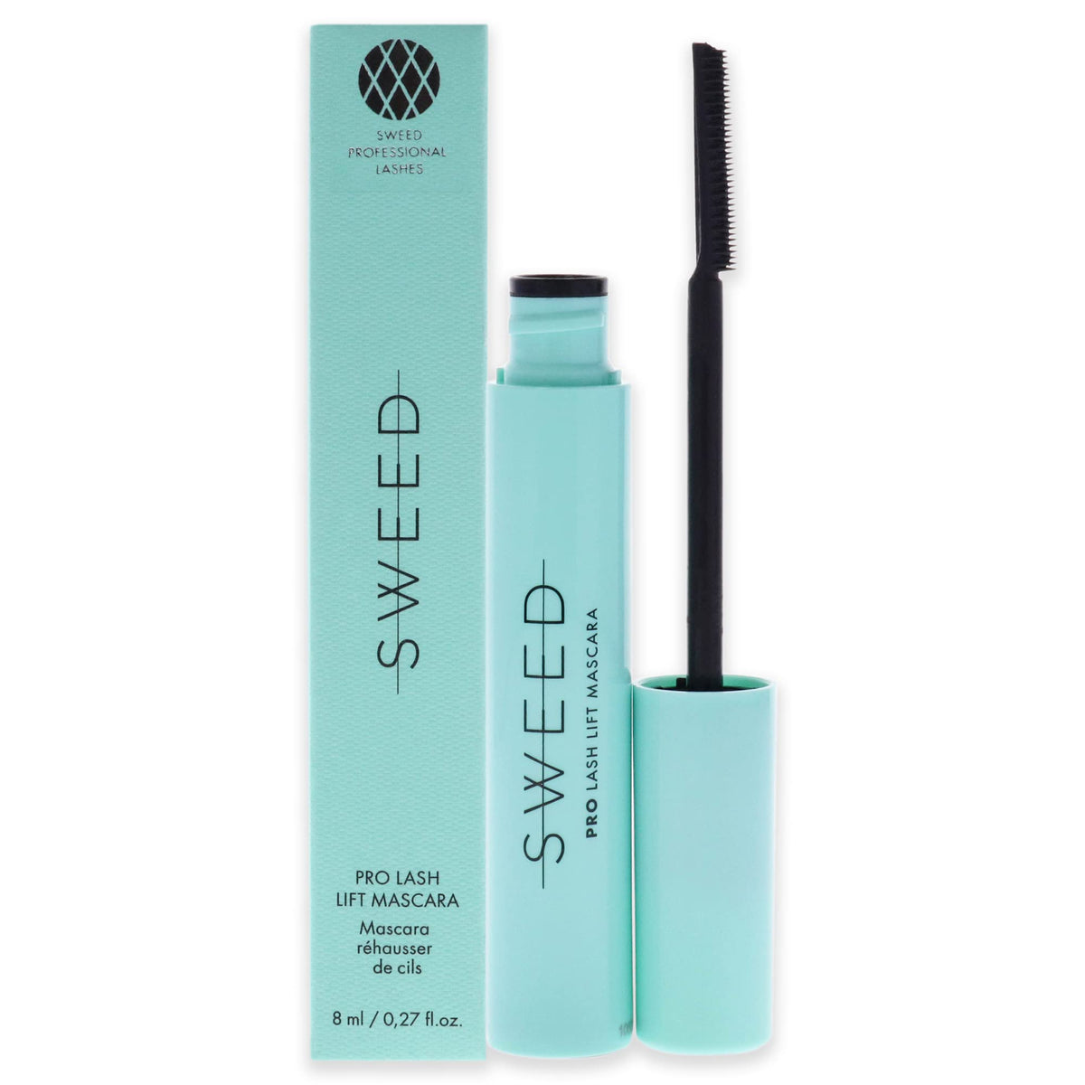 SWEED - Lash Lift Mascara | Vegan Cruelty-Free Clean Beauty (Black 0.27 oz | 8 ml)