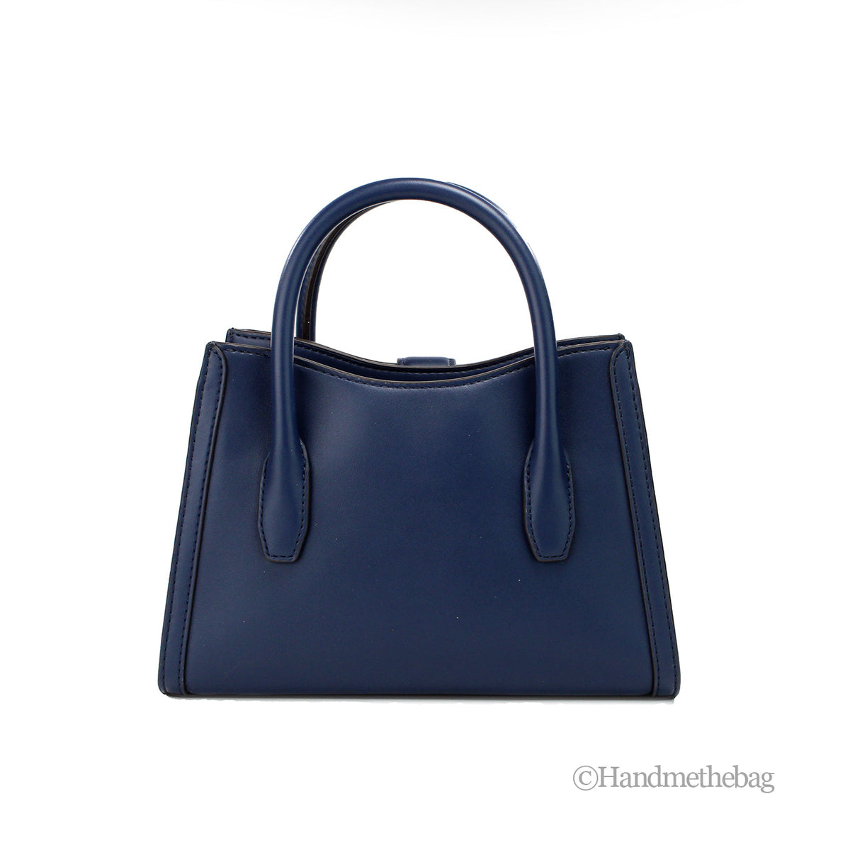 Michael Kors Gabby Small Navy Satchel Crossbody Bag