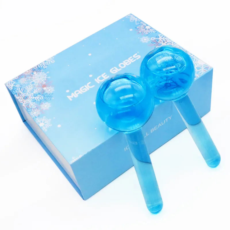 Crystal Energy Beauty Ice Wave Ball Facial Massager