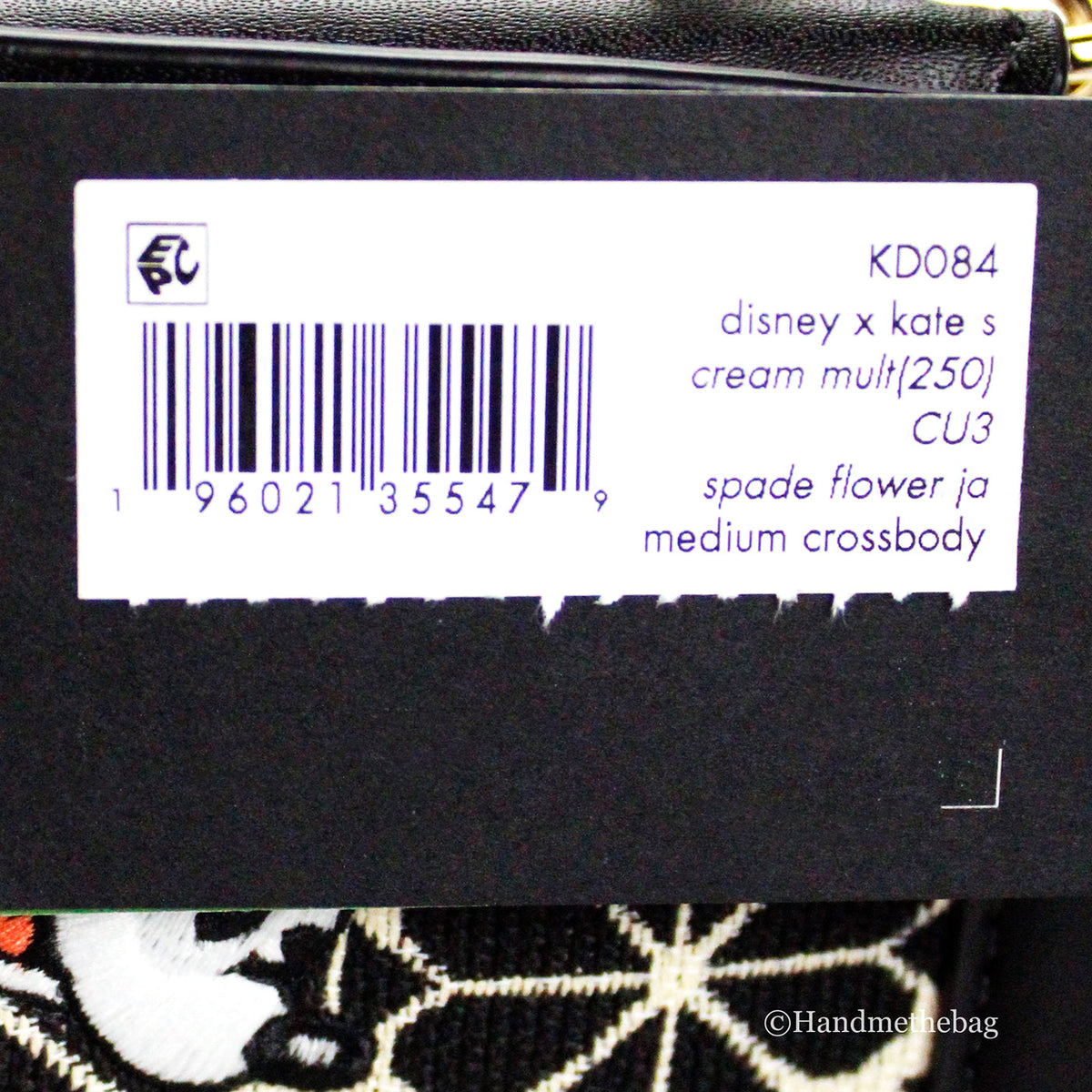 Kate Spade X Disney 100 Medium Spade Flower Crossbody Bag