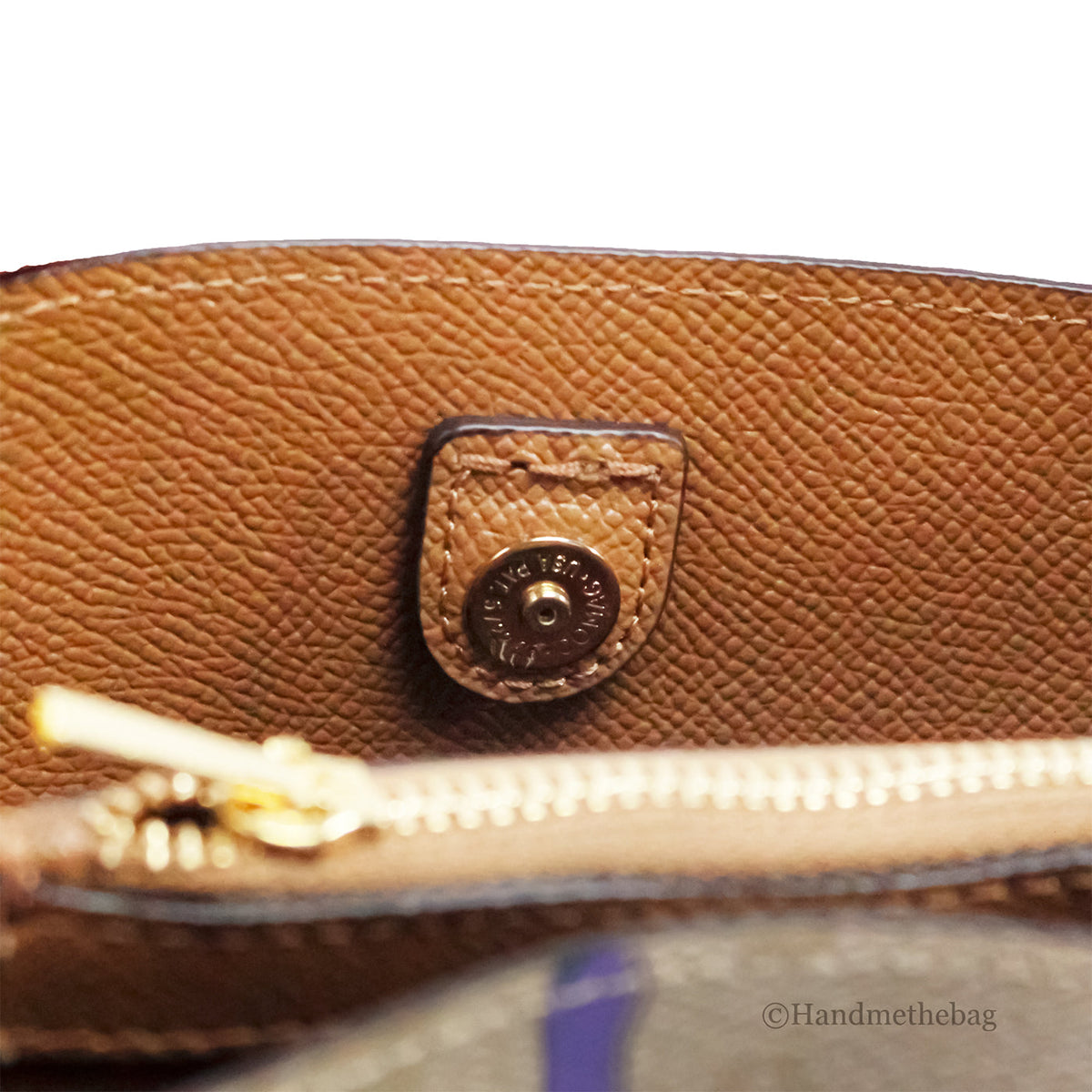 Coach Mini Town Bucket Signature Leather Dreamy Veggie Crossbody