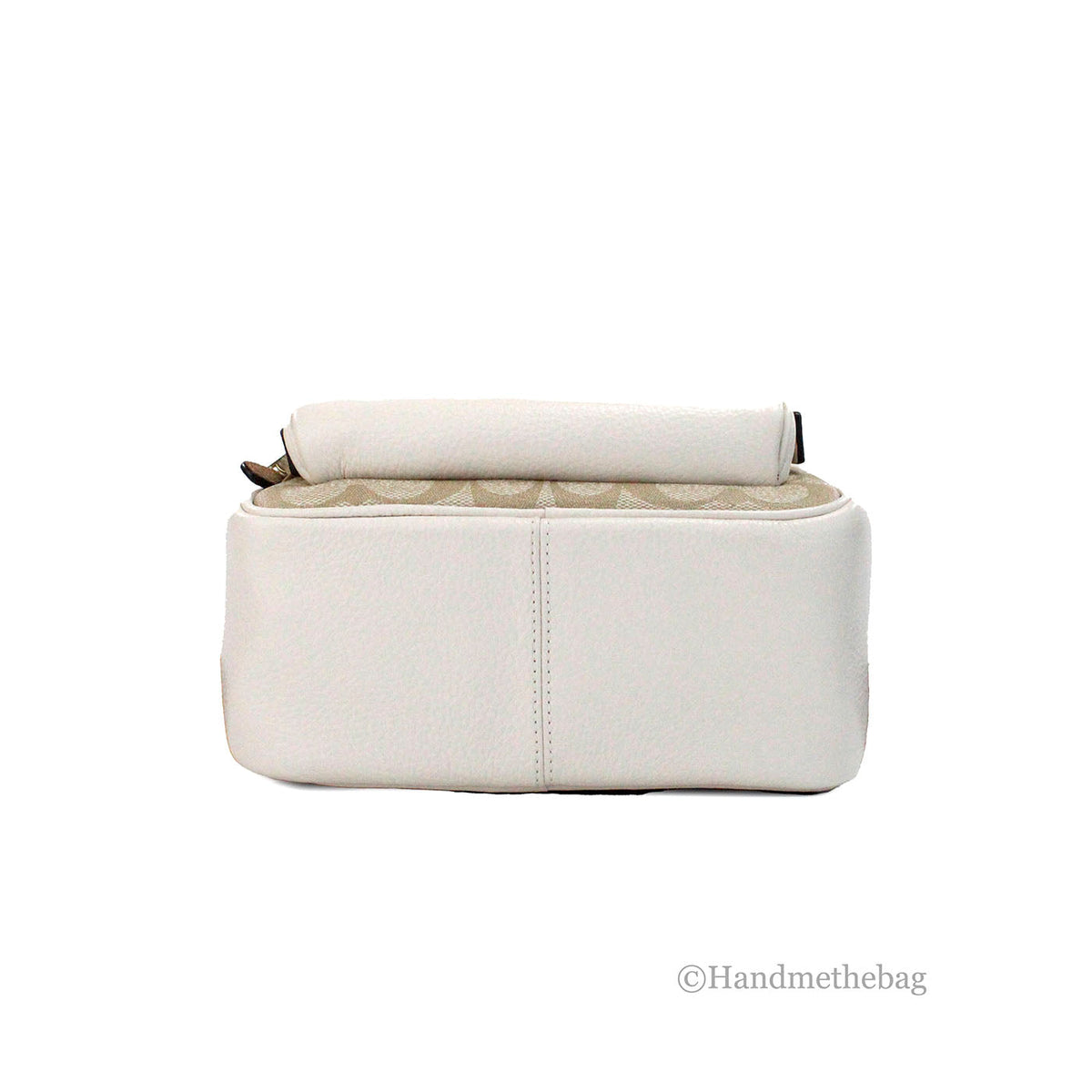Coach Mini Court Signature Coated Canvas Pear Motif Backpack