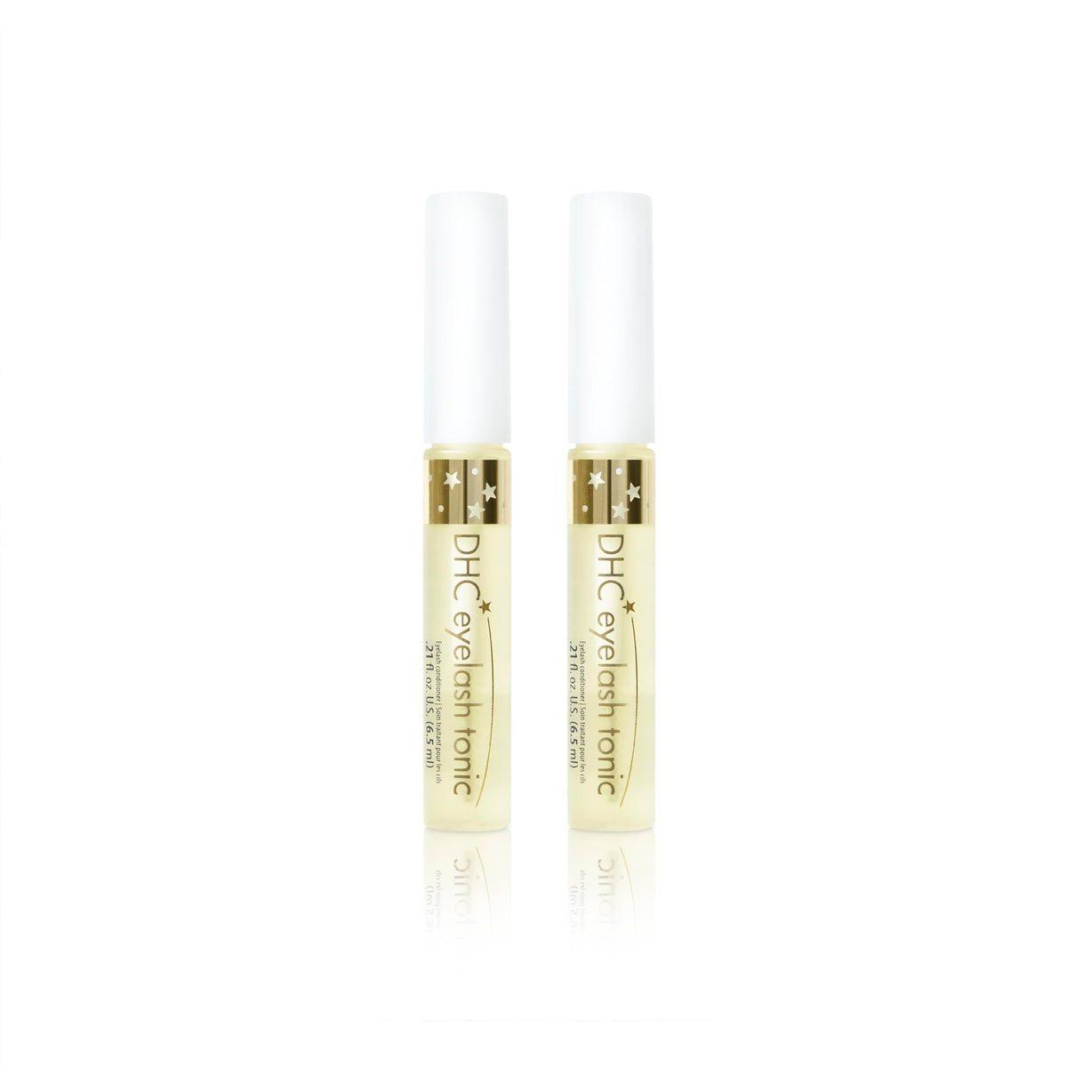 DHC Eyelash Tonic 2 pack Strenghtening and Conditioning Eyelash Gel Ideal for brittle lashes or post-extension care 0.21 fl. oz.