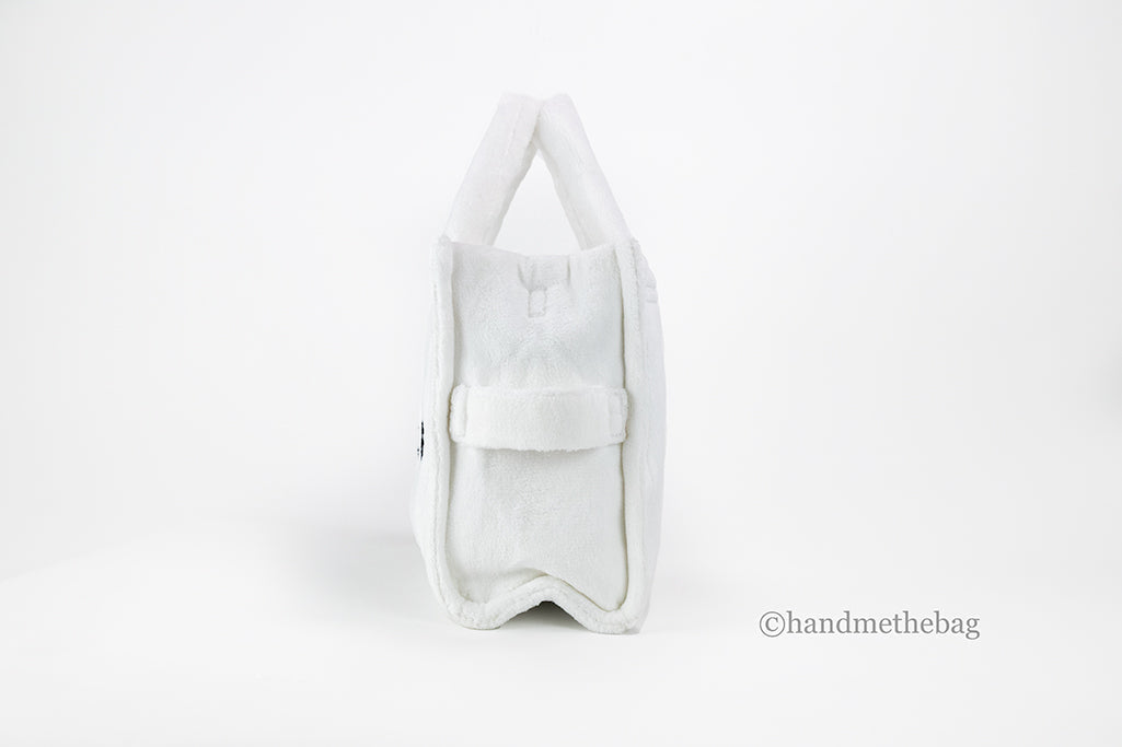 Marc Jacobs The Terry White Medium Fabric Tote