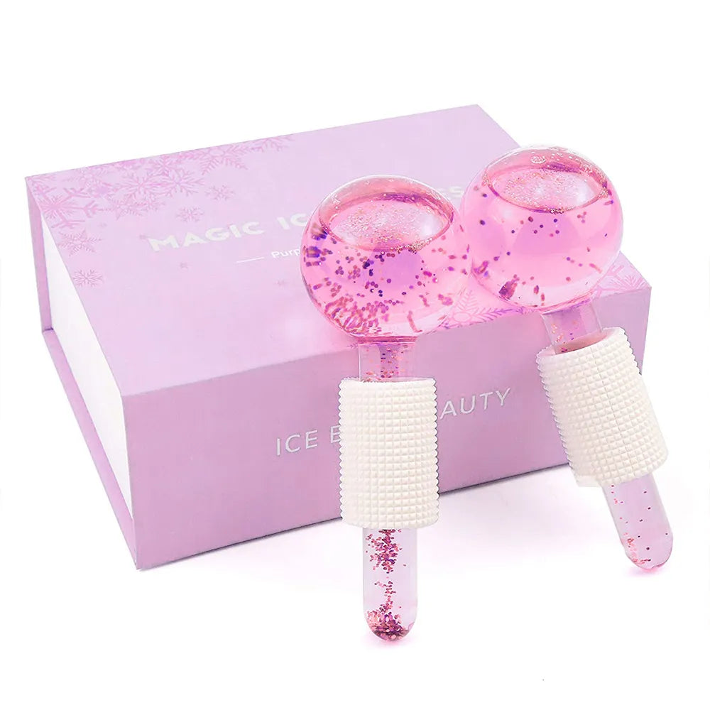 Crystal Energy Beauty Ice Wave Ball Facial Massager