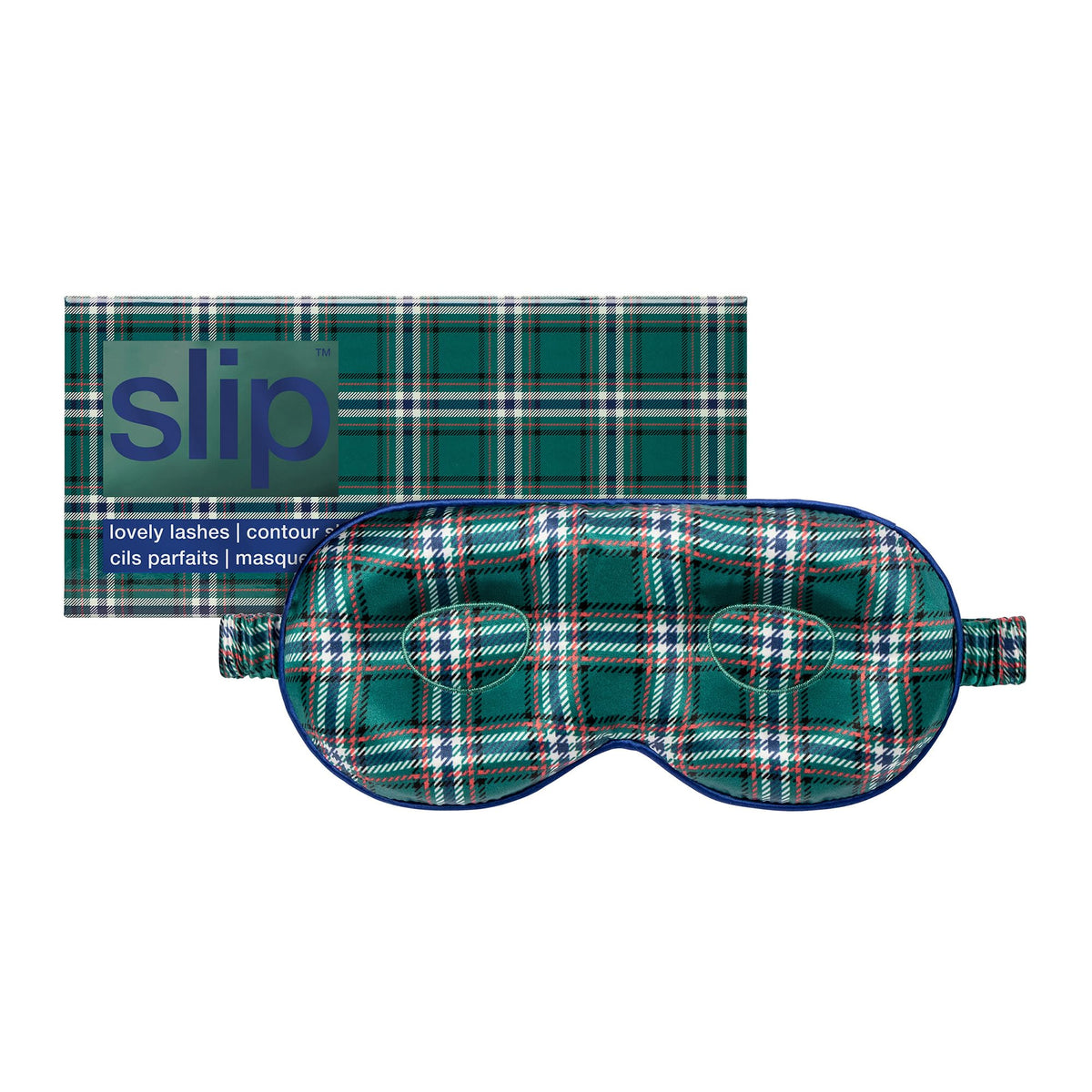 slip Pure Silk Contour Sleep Mask: Protect Your Delicate Lashes with Our Innovative Lash-Friendly Design. Experience Uninterrupted Beauty Sleep with Slipsilk Comfort 1 Contour Mask Heather