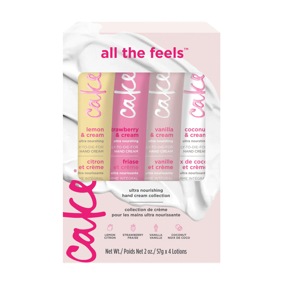 Delectable by Cake Beauty - Assorted Hand Cream Gift Set 4 Piece