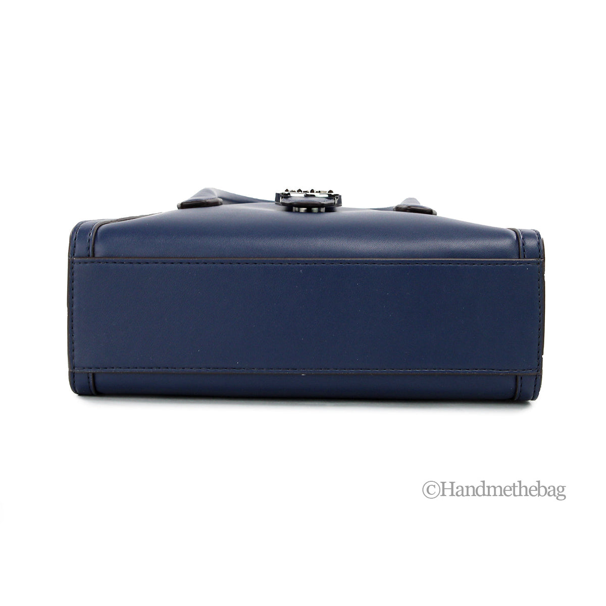 Michael Kors Gabby Small Navy Satchel Crossbody Bag
