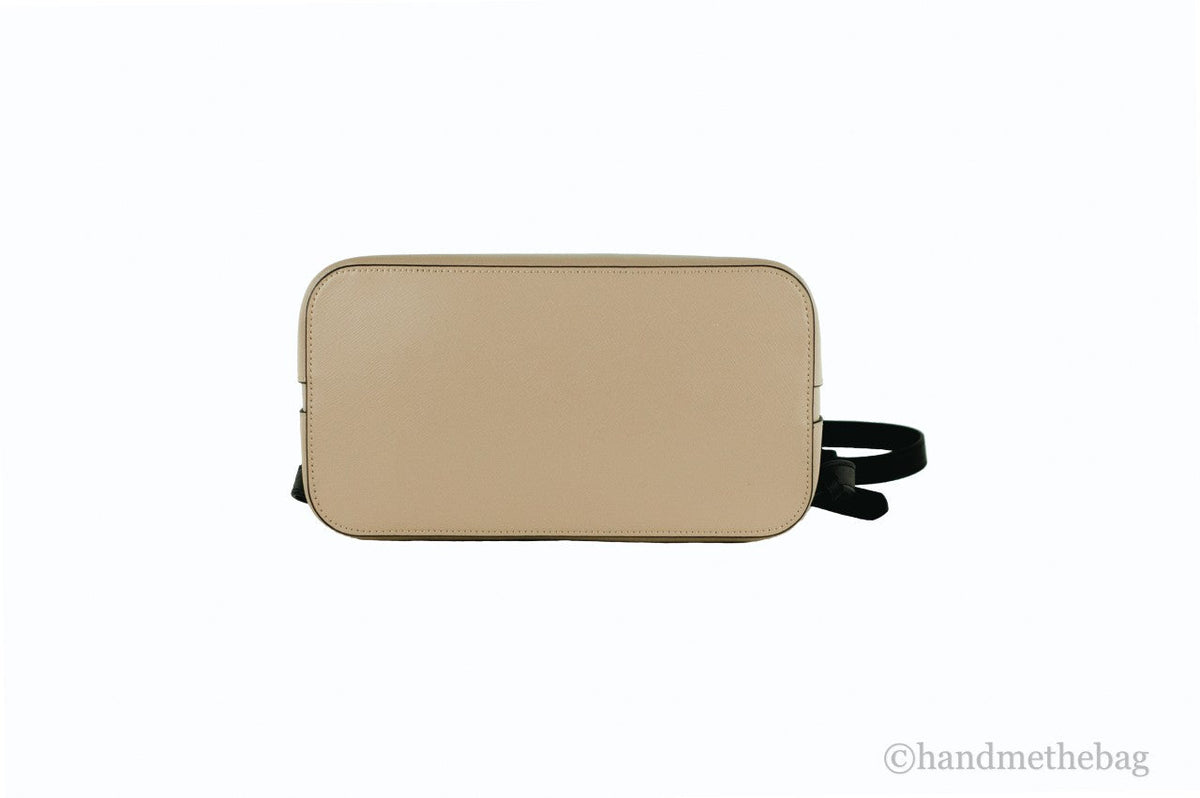 Kate Spade Staci Medium Colorblock Warm Beige Dome Backpack