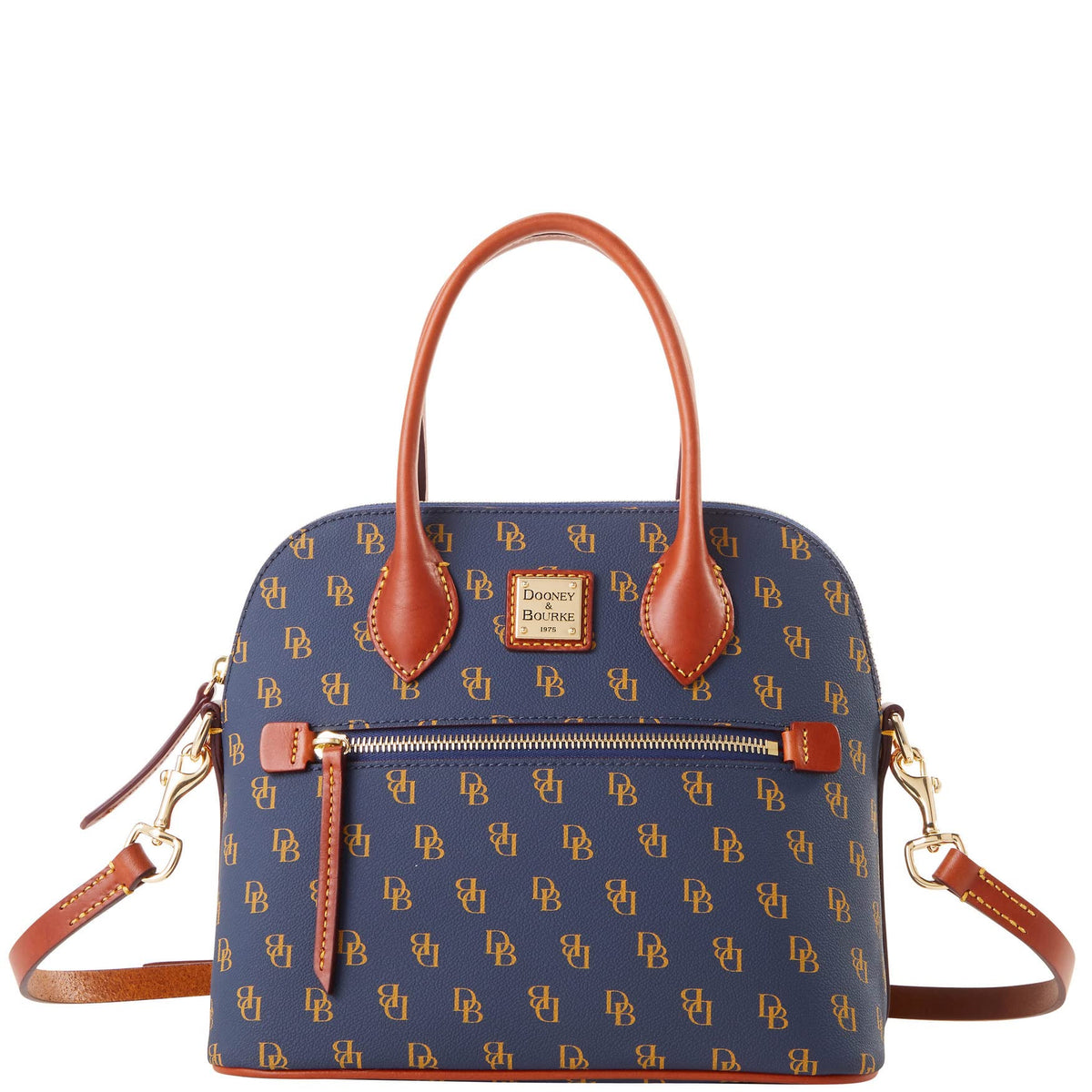 Dooney & Bourke Handbag Gretta Domed Satchel - Blue