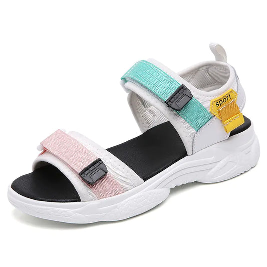 Rainbow Fashion Platform Sandals