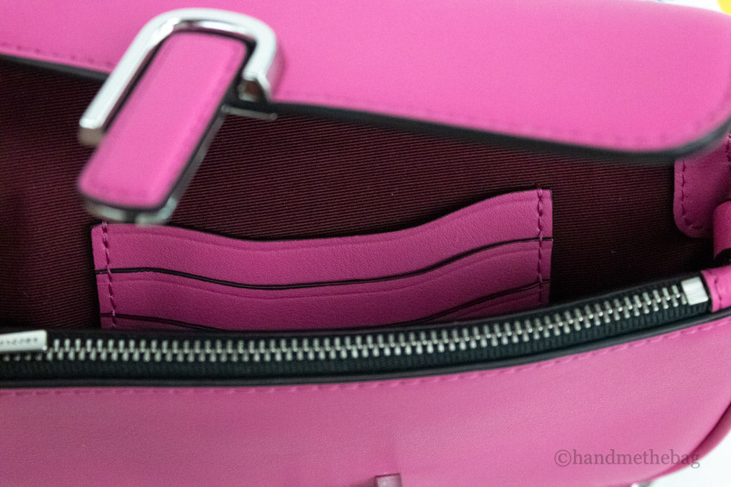 Marc Jacobs The J Marc Mini Magenta Shoulder Bag