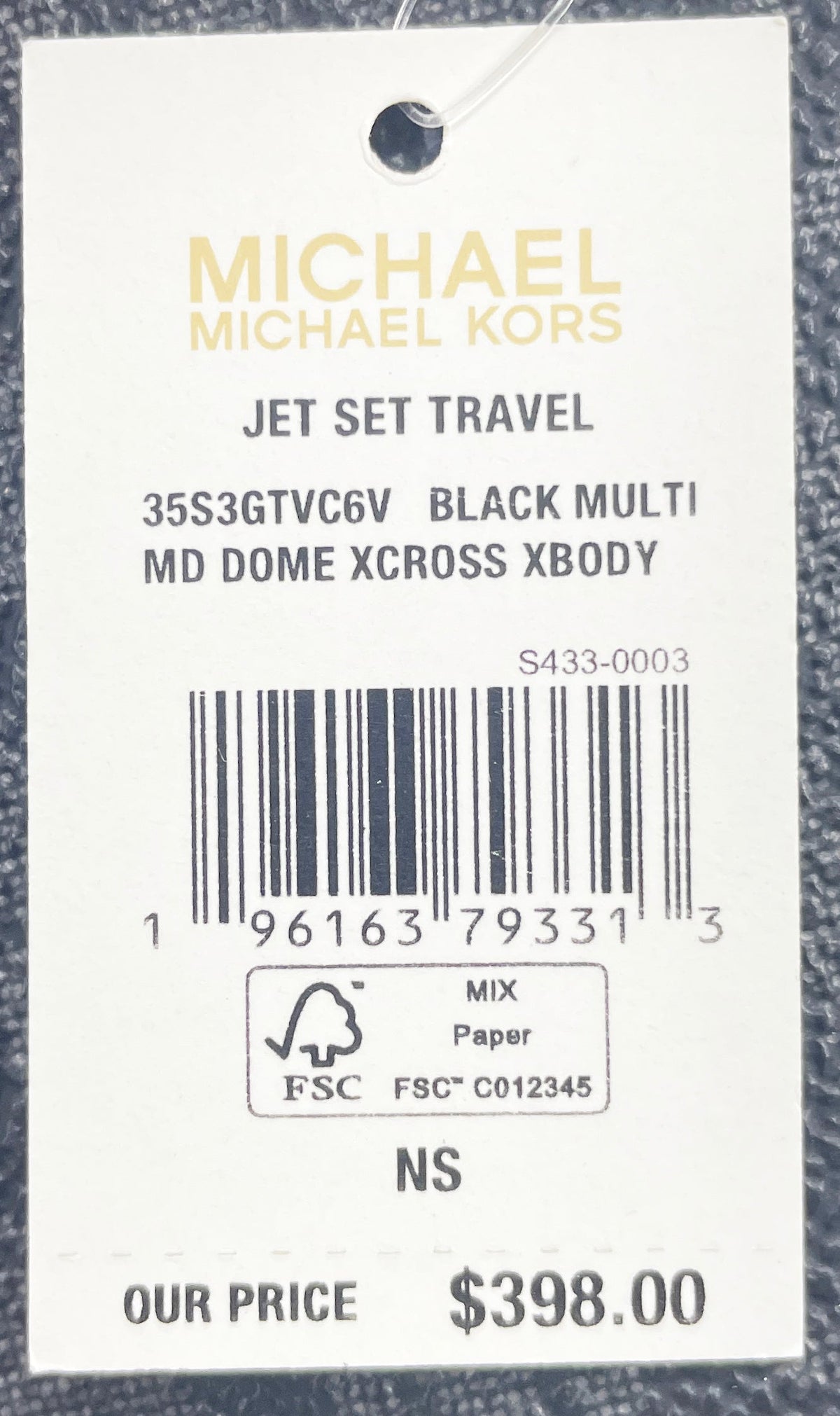 Michael Kors Signature PVC X Dome Crossbody Bag