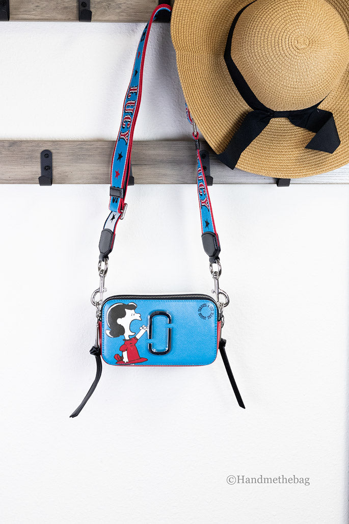 Marc Jacobs X Peanuts The Lucy Snapshot Crossbody Bag