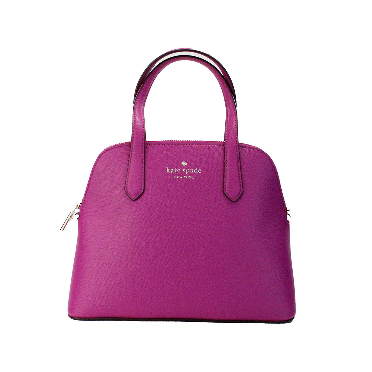 Kate Spade Schuyler Medium Baja Rose PVC Domed Satchel
