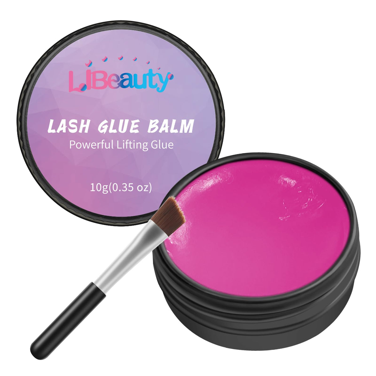 Libeauty Lash Lift Glue Balm Lash Lift Adhesive Strong Sticky Fruit Flavor Eyelash & Eyebrow Perm Glue Balm Brow Lamination Gel