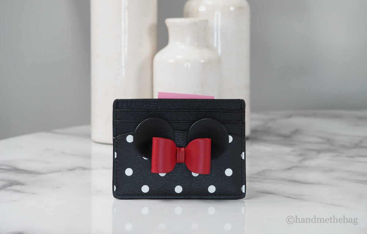 Disney X Kate Spade Slim Minnie Mouse Card Case