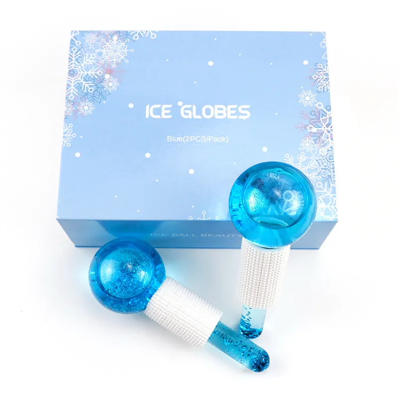Crystal Energy Beauty Ice Wave Ball Facial Massager