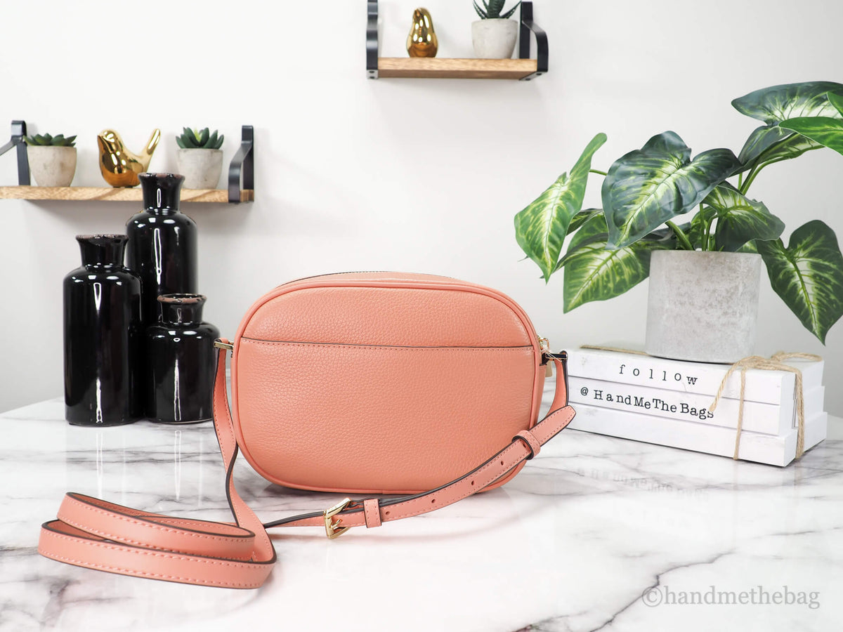 Michael Kors Jet Set Travel Sherbert Oval Camera Bag