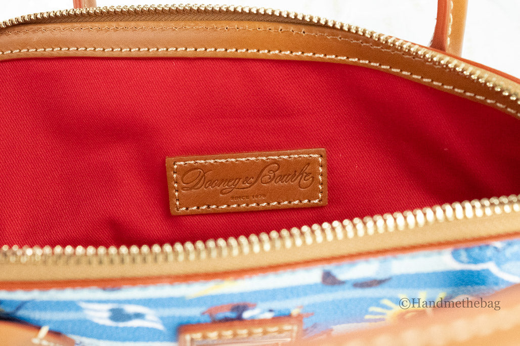 Dooney & Bourke Disney Cruise Line Mickey Friends Satchel