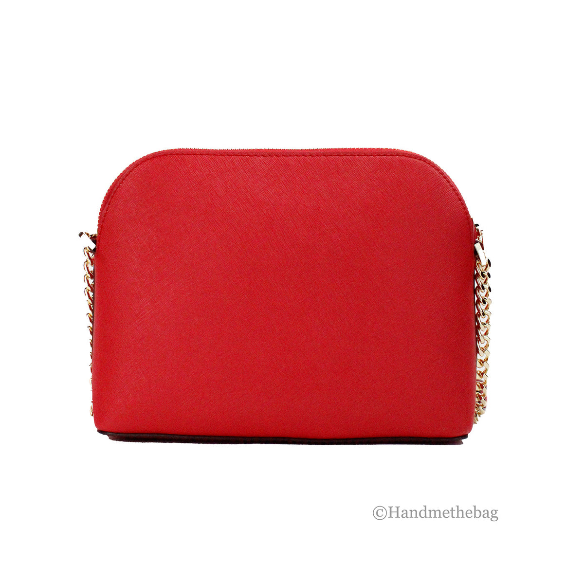 Michael Kors Jet Set Bright Red X Cross Dome Crossbody