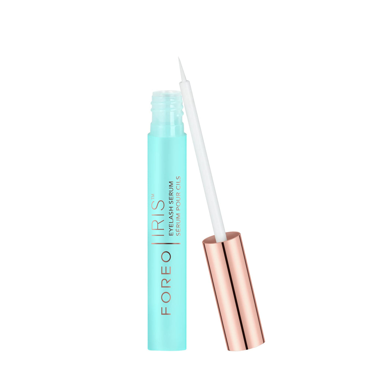 FOREO IRIS Eyelash Serum - Volume Protection Strength - Longer Lashes and Eyebrows - Concentrated Lash Serum for Eyebrow and Eyelash Growth- Phytokeratin Arginine & HA - Fragrance Free - 0.15 fl.oz