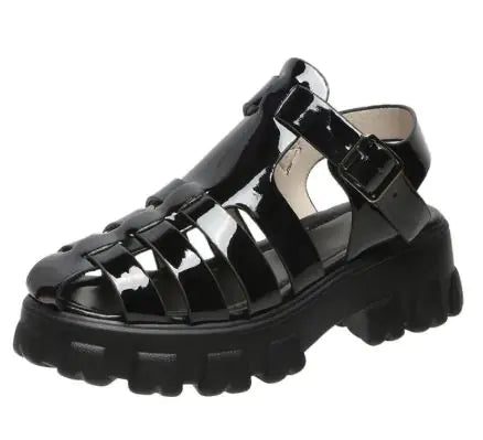 Thick Soled Platform Sandals