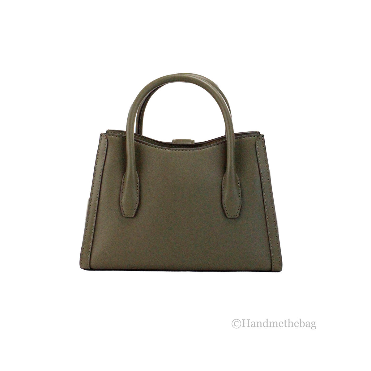 Michael Kors Gabby Small Olive Satchel Crossbody Bag