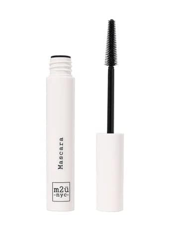 M2U NYC Voluminous Mascara Tubing Mascara Voluptuous Volume Intense Length Feathery Soft Full Lashes Lengthening No Flaking No Smudging No Clumping Water Resistant Black (00.12 Fl Oz)