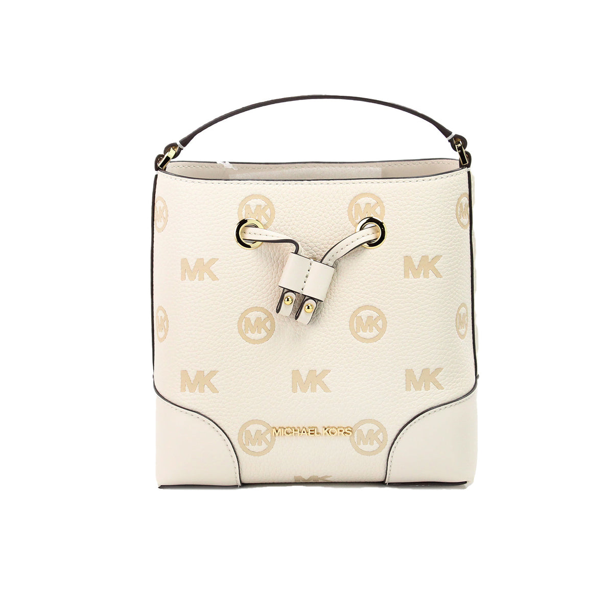 Michael Kors Mercer Embossed Bucket Crossbody Bag