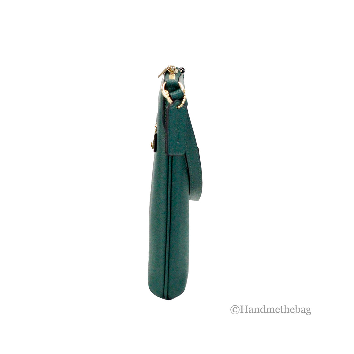 Coach Rowan Mini Dark Pine Leather File Crossbody